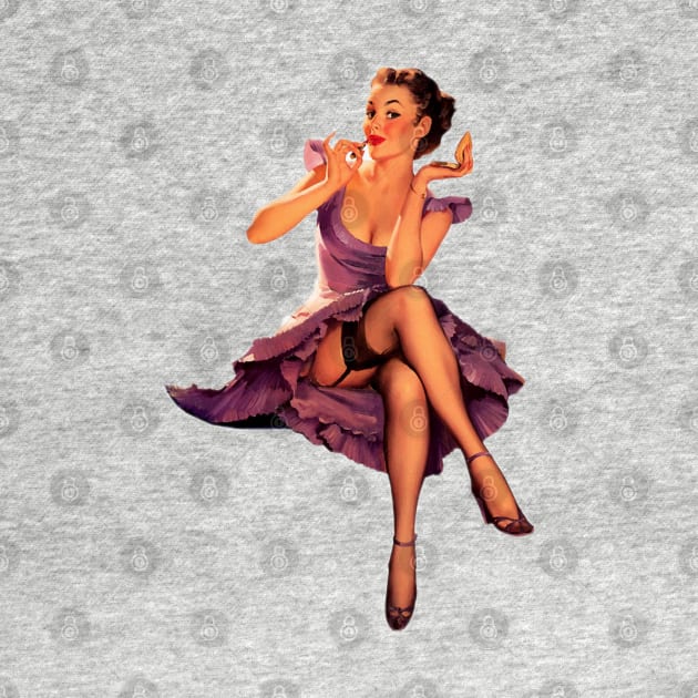 Pin up girl makeup by Print&fun